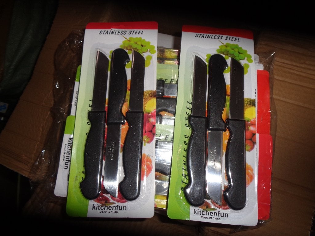 PARTIJ SCHILMESJES 3PCS OP BLISTER, ., Nieuw, Ophalen of Verzenden, .