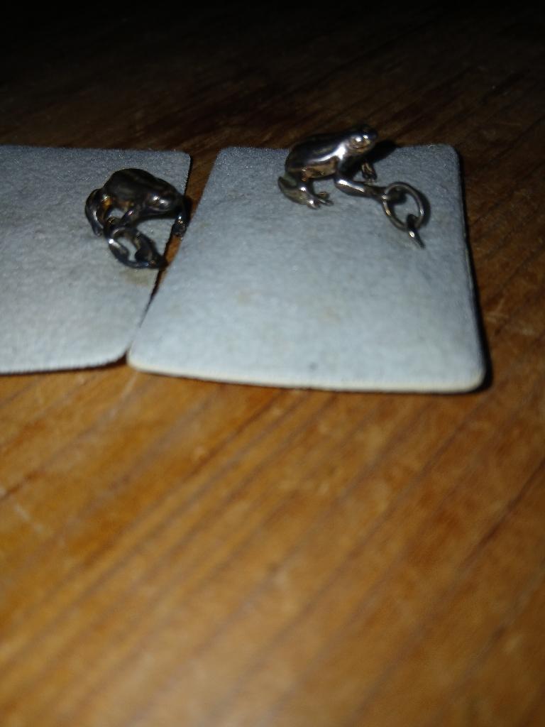Te koop verzilverde Oetelhanger (Kikker), Ophalen of Verzenden, Zilver