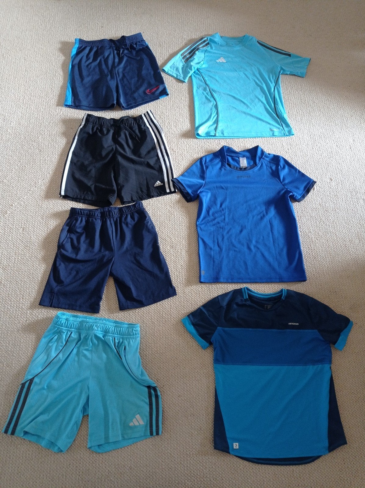 Mooie, goed te combineren (merk)sportkleding, maat 137-152, Ophalen of Verzenden, Zo goed als nieuw, Jongen of Meisje, Sport- of Zwemkleding