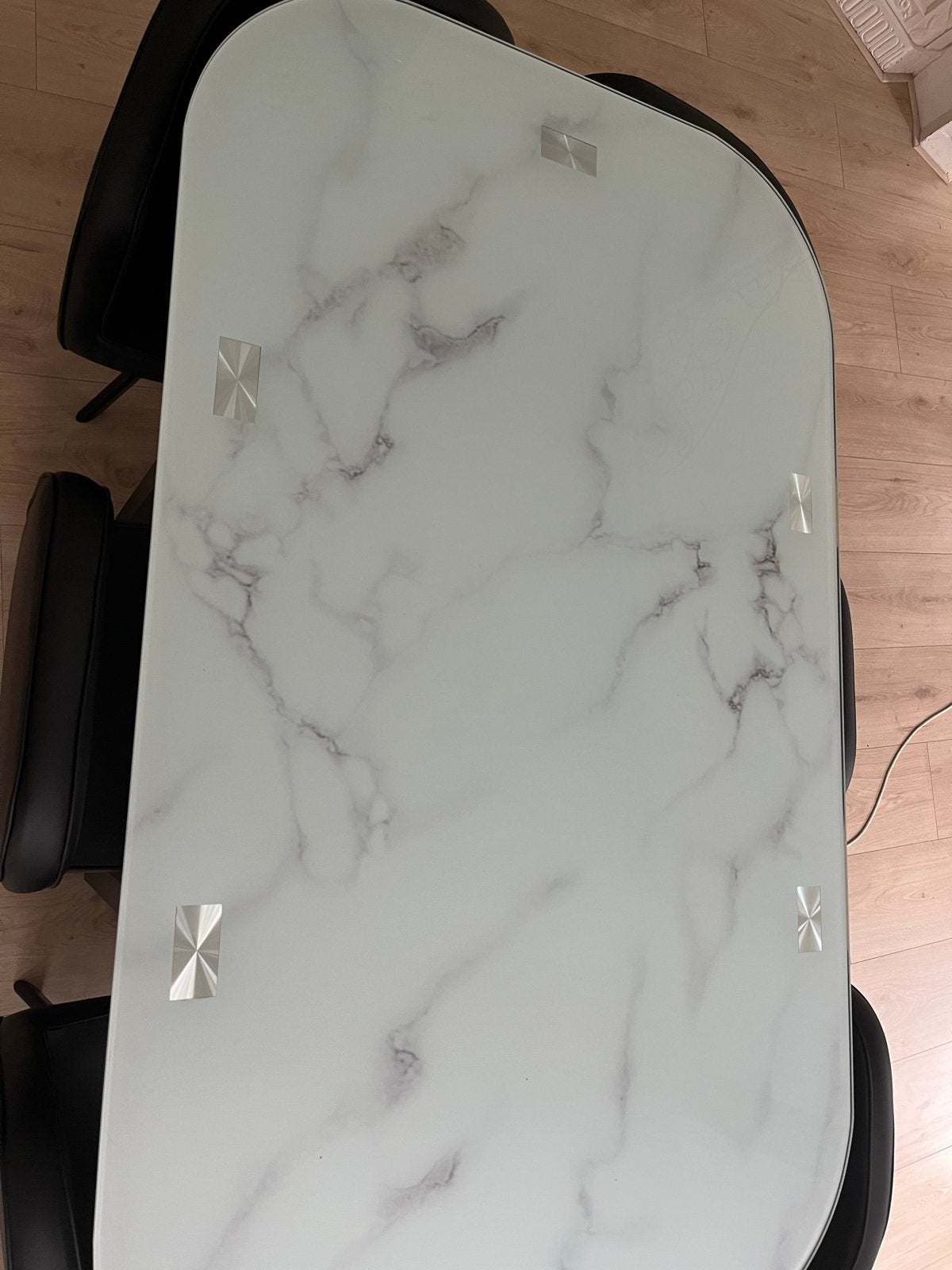 Milton & oldbrook eettafelset: 150 cm tafel met 6 stoelen, Ophalen, 100 tot 150 cm, 50 tot 100 cm, Vier personen