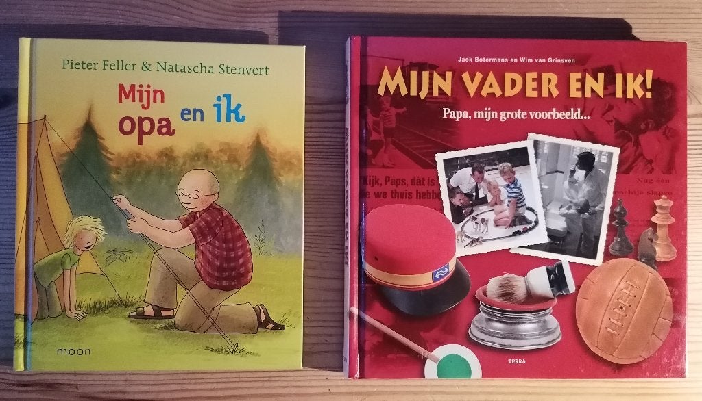 Mijn Opa en ik; Mijn Vader en ik. ZGAN., Boeken, Ophalen of Verzenden, Zo goed als nieuw, Diverse auteurs, Prentenboek