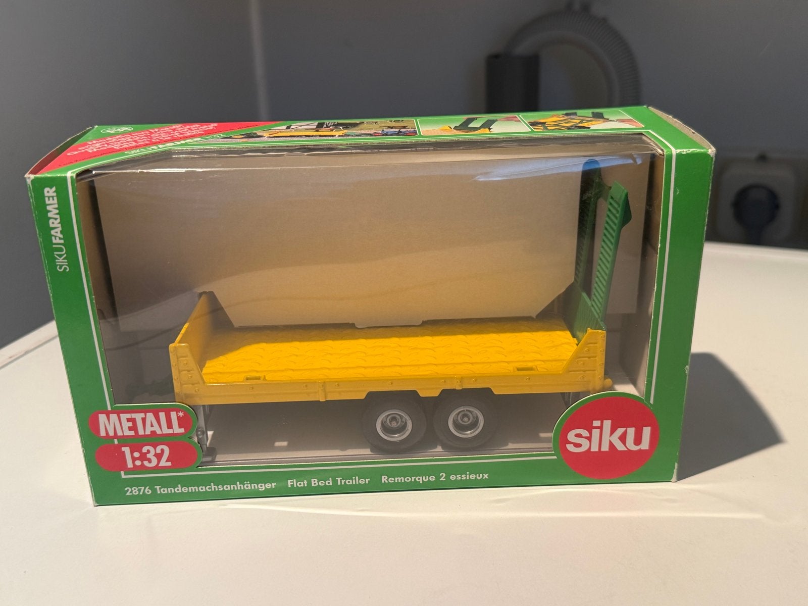 Siku Farmer 2876 Tandemasser Platte Wagen - Nieuw in doos, Ophalen of Verzenden, Nieuw, Overige typen, Overige merken