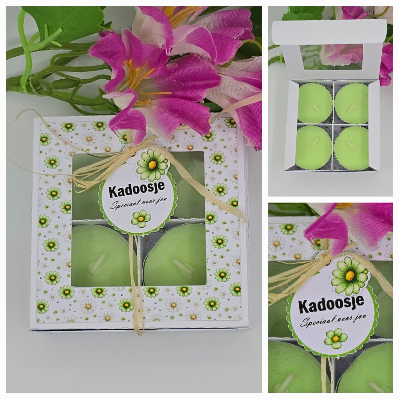 zelfgemaakt leeg cadeaudoosje, Ophalen of Verzenden, Zo goed als nieuw, Overige thema's