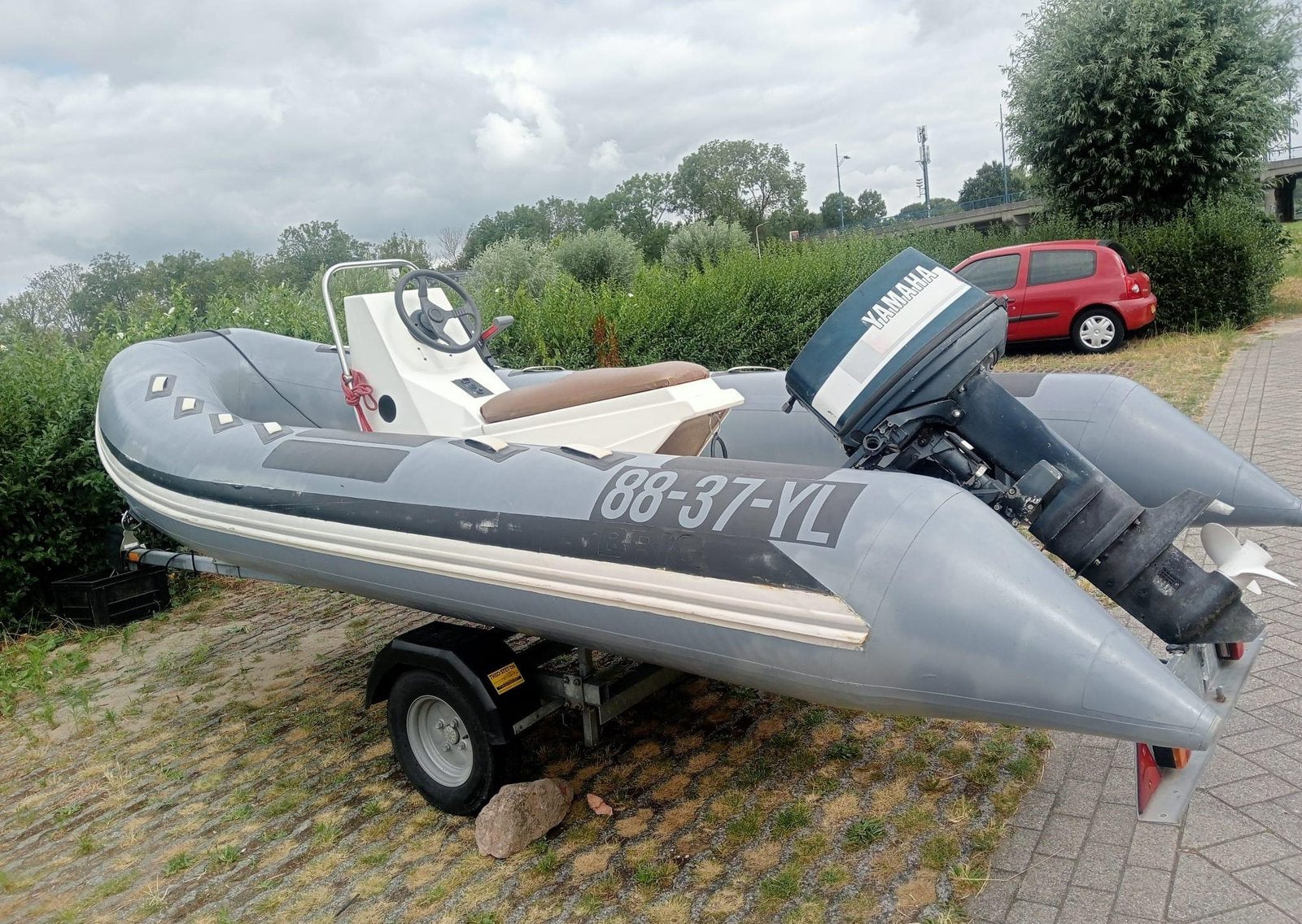 Rib 30 pk met stuur, Ophalen of Verzenden, Zo goed als nieuw