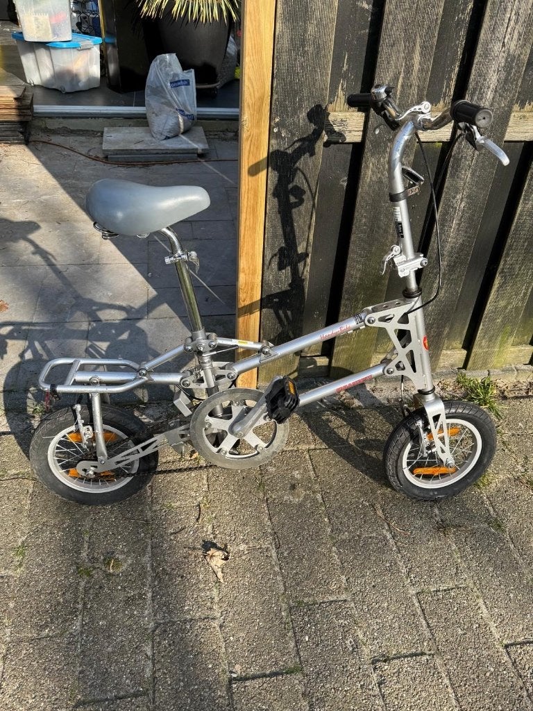 vouwfiets, Ophalen, Gebruikt
