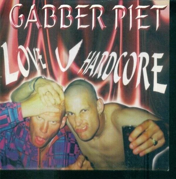 cd-single van Gabber Piet - Love U hardcore, Verzenden, Zo goed als nieuw