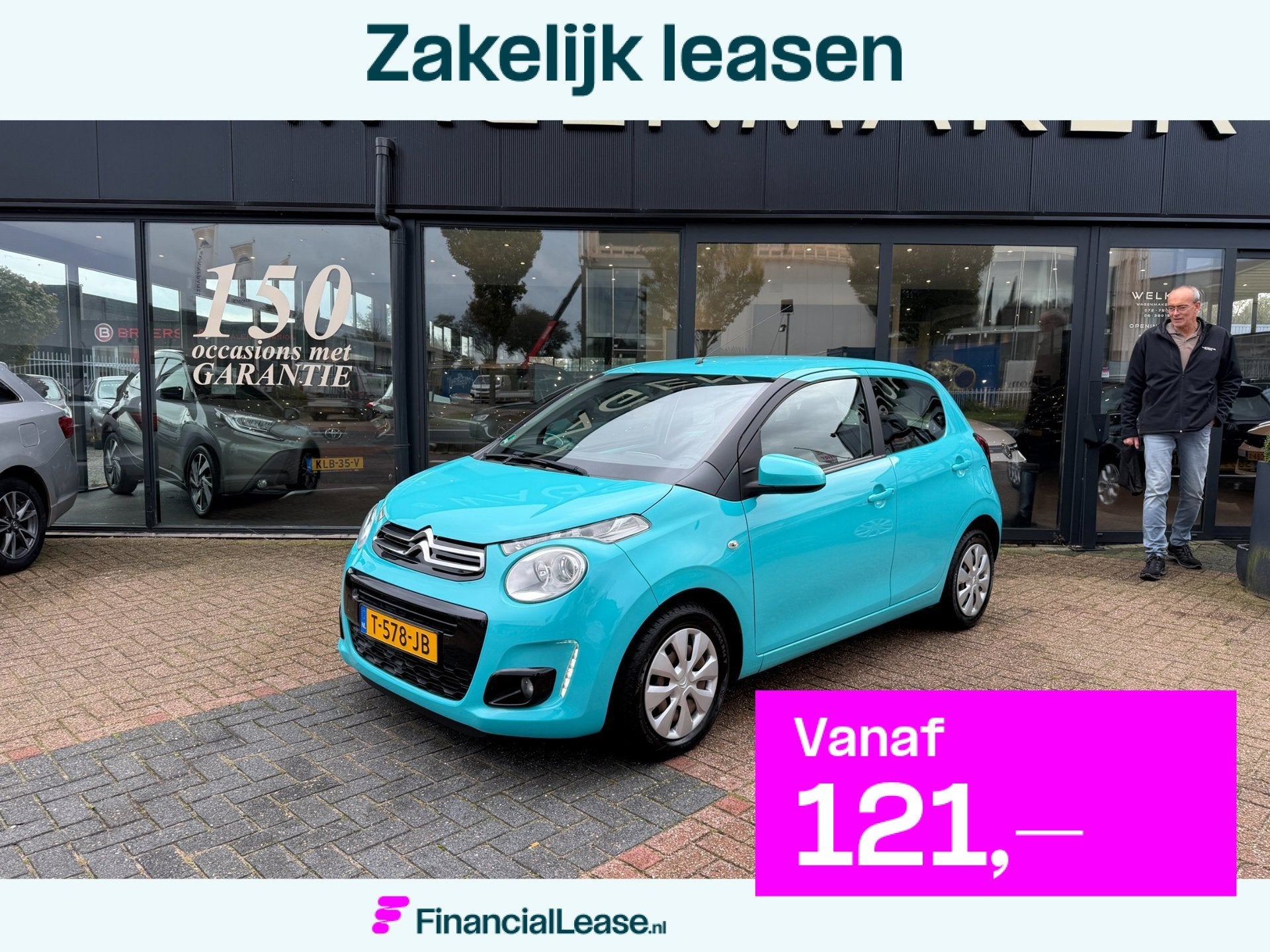 Citroen C1 1.0 e-VTi Selection Airco|Elektrisch pak|GoedOH, Voorwielaandrijving, Dealer onderhouden, Stof, Gebruikt