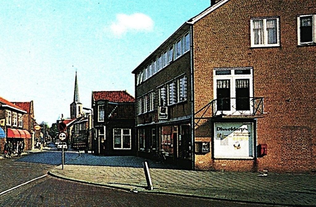 805699 Noordwijkerhout jr 60 70 Dorpsstraat Zegel verwijderd, Ophalen of Verzenden, 1960 tot 1980, Gelopen, Zuid-Holland