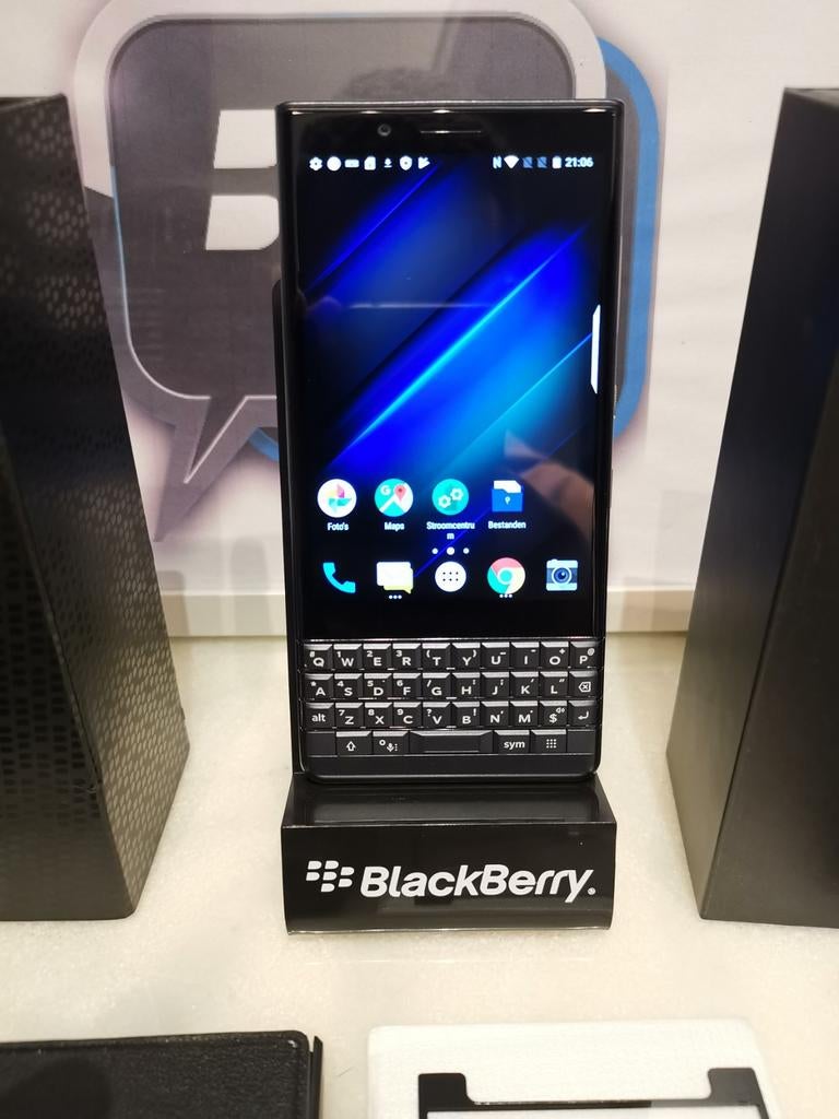 Als nieuw BlackBerry Key2 LE champagne 64GB | DUAL sim, Telecommunicatie, Ophalen of Verzenden
