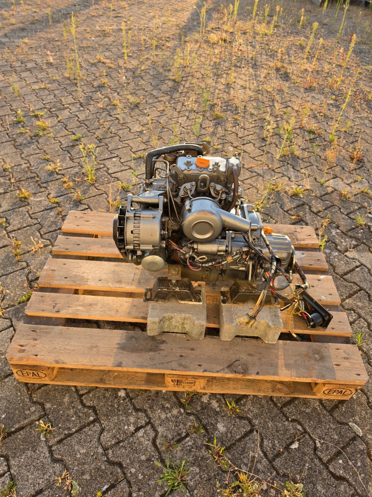 yanmar 2 gm 20 inboard diesel met keerkoppeling, Ophalen of Verzenden, Gebruikt, Dieselmotor