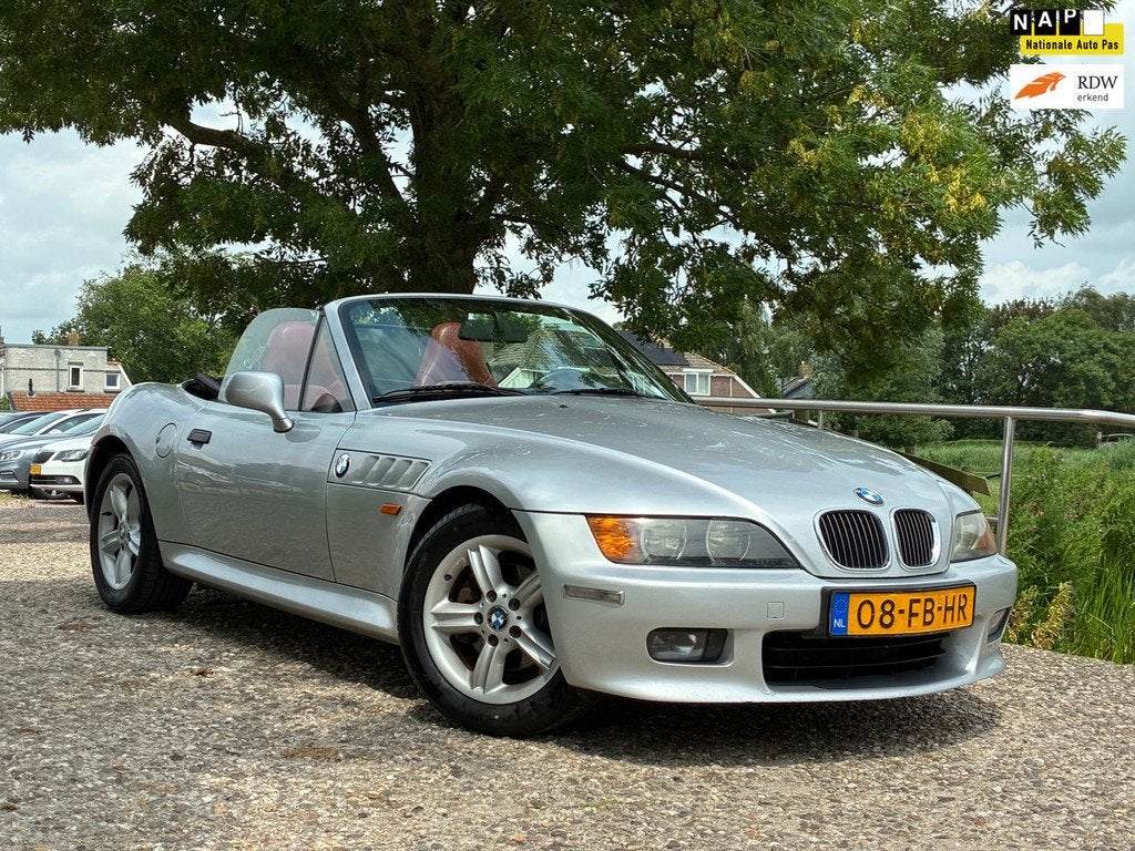 BMW Z3 Roadster 2.0 S | 6-cilinder | Hard top + Soft top nu, Auto's, BMW, Achterwielaandrijving, Gebruikt, Handgeschakeld, Zilver of Grijs