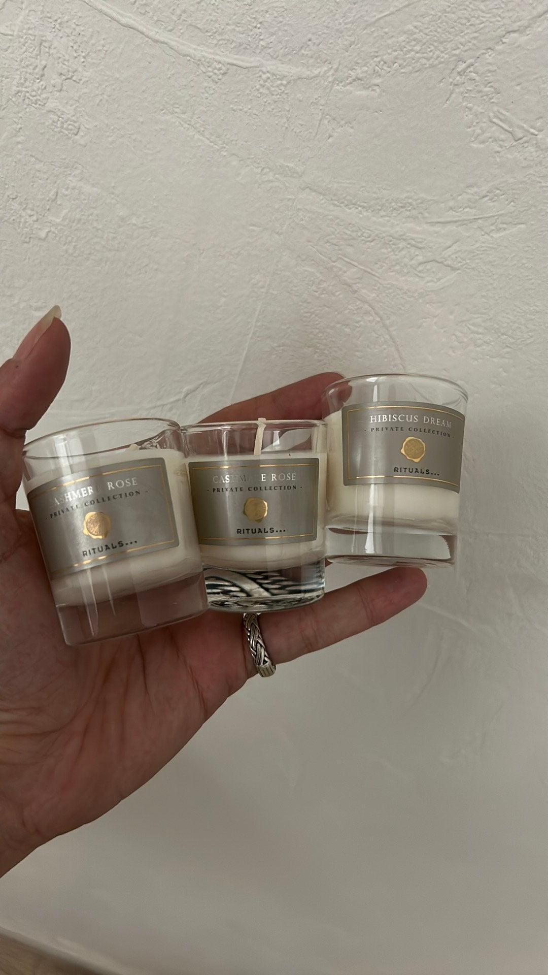 Rituals private collection advent kaarsjes 3x, Verzenden, Nieuw