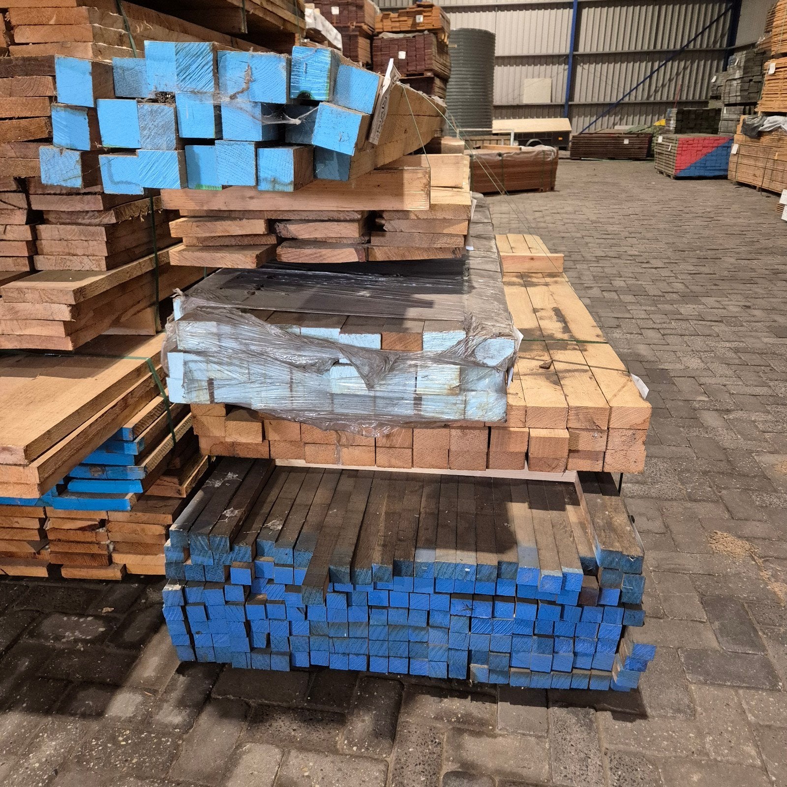 Partij gedroogd eiken meubelhout - diverse maten, Doe-het-zelf en Verbouw, Hout en Planken, Eiken, Nieuw, Ophalen of Verzenden