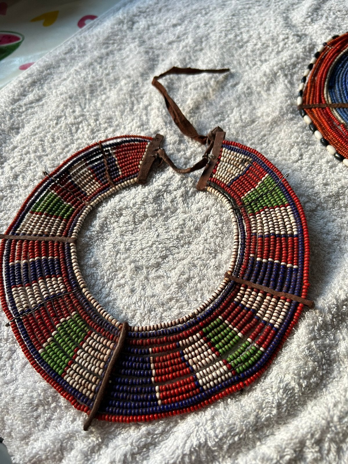 Massai Maasai Masai ketting Vintage Kenya, Antiek en Kunst, Verzenden