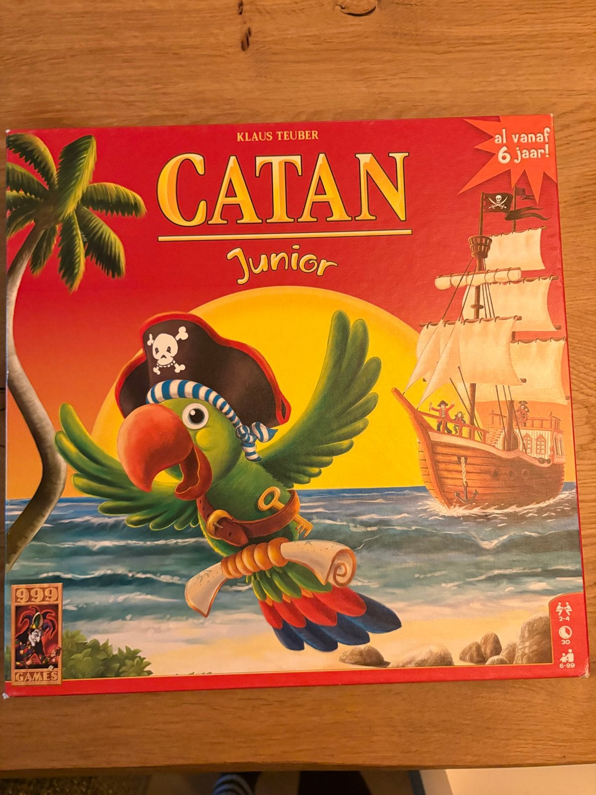 Catan Junior Bordspel - Avontuurlijk Spel voor Jonge Piraten, Ophalen of Verzenden, Zo goed als nieuw