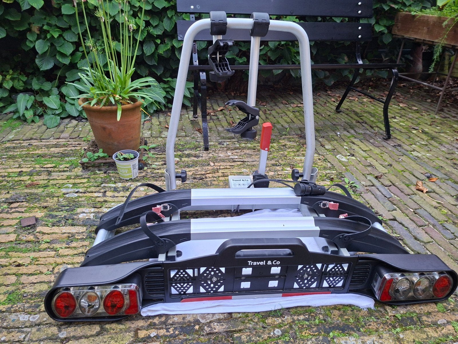 fietsendrager voor de elektrische fiets, Ophalen of Verzenden, Zo goed als nieuw, 2 fietsen, Trekhaakdrager
