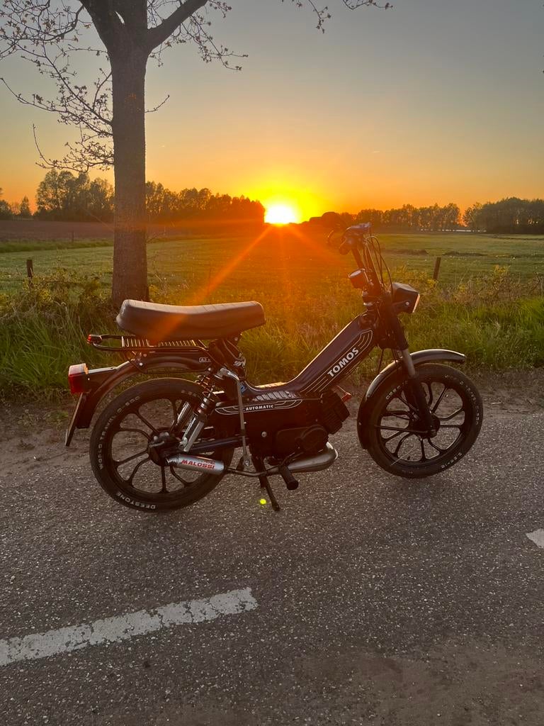 Tomos geel kenteken, Fietsen en Brommers, Brommers | Tomos, Ophalen, Maximaal 45 km/u, 65 cc, Zo goed als nieuw