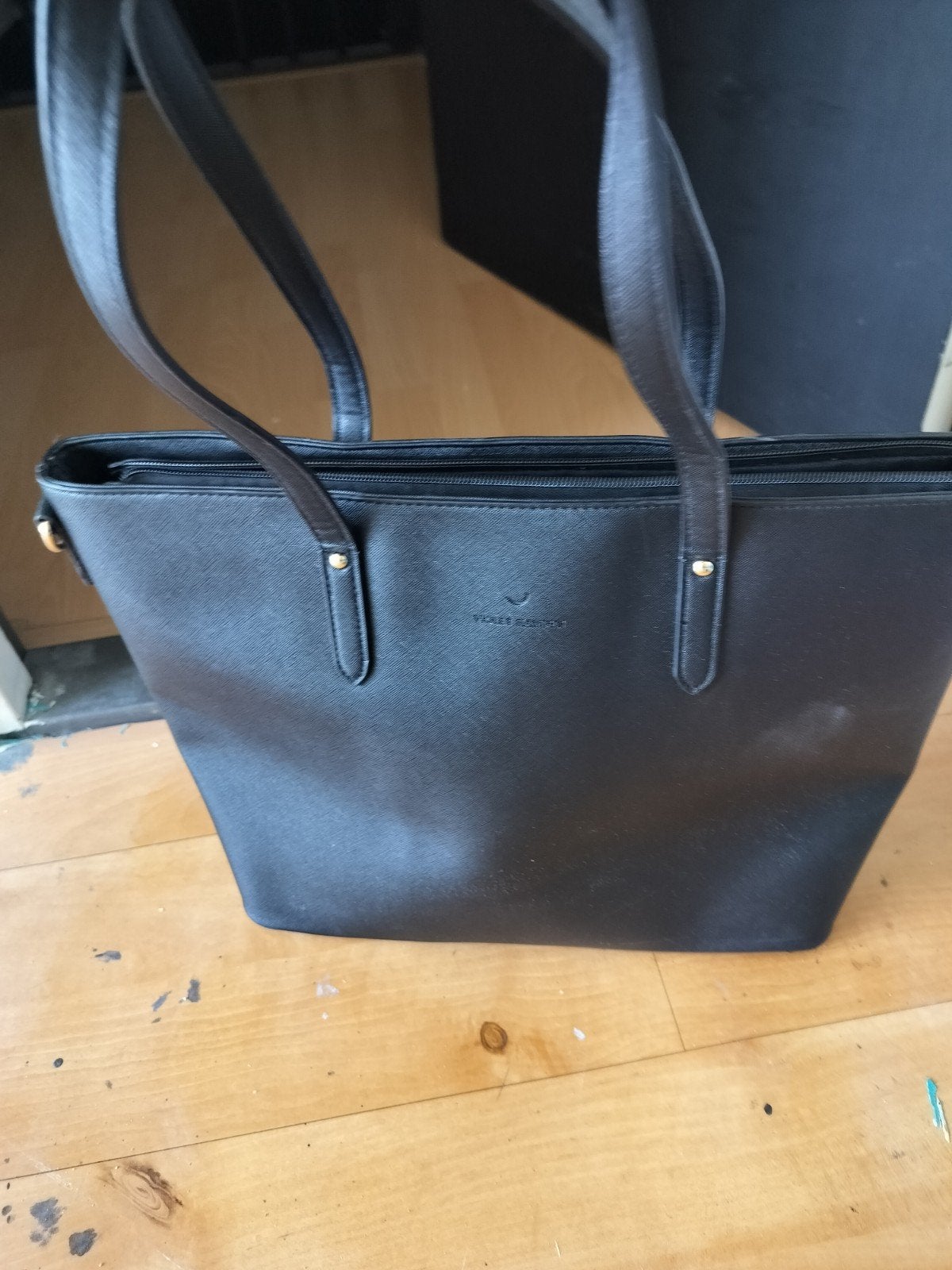 Violet Hamden tas - Zo goed als nieuw, Sieraden, Tassen en Uiterlijk, Ophalen of Verzenden, Zo goed als nieuw, Zwart, Shopper