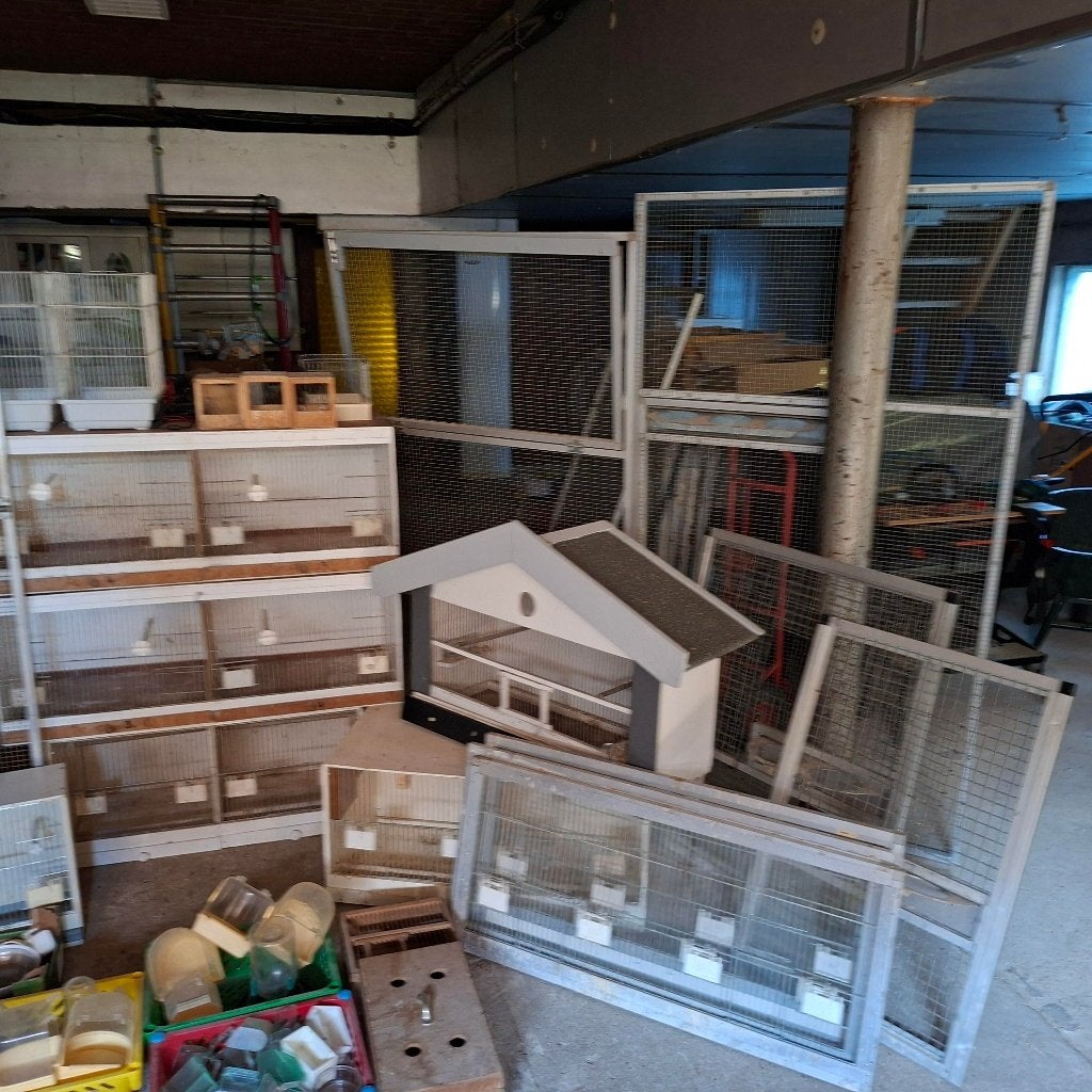 vogelmaterialen, Ophalen, Gebruikt, Metaal, Vogelkooi