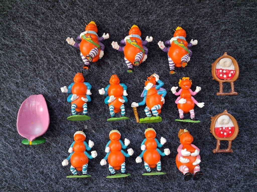 Vintage lot Gallavants figuren, Verzamelen, Ophalen, Zo goed als nieuw