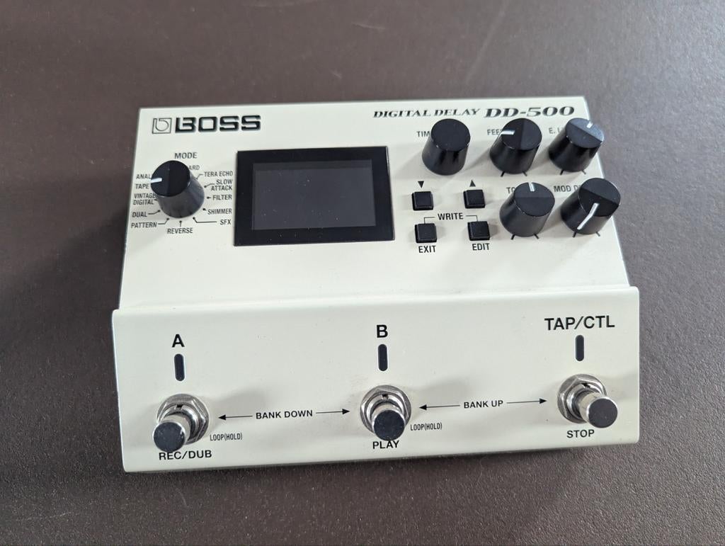 Boss DD-500 Digital Delay Pedaal, Muziek en Instrumenten, Effecten, Ophalen of Verzenden, Zo goed als nieuw, Delay of Echo