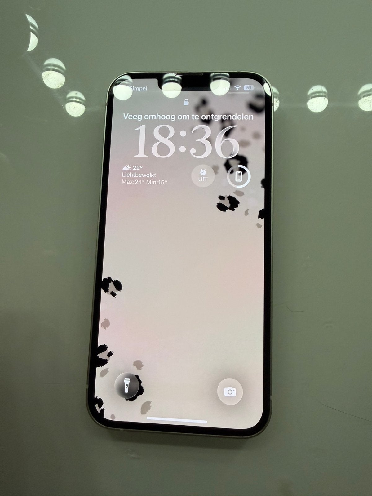 iPhone 13 Starlight Wit 128GB, Ophalen, 128 GB, Wit, IPhone 13