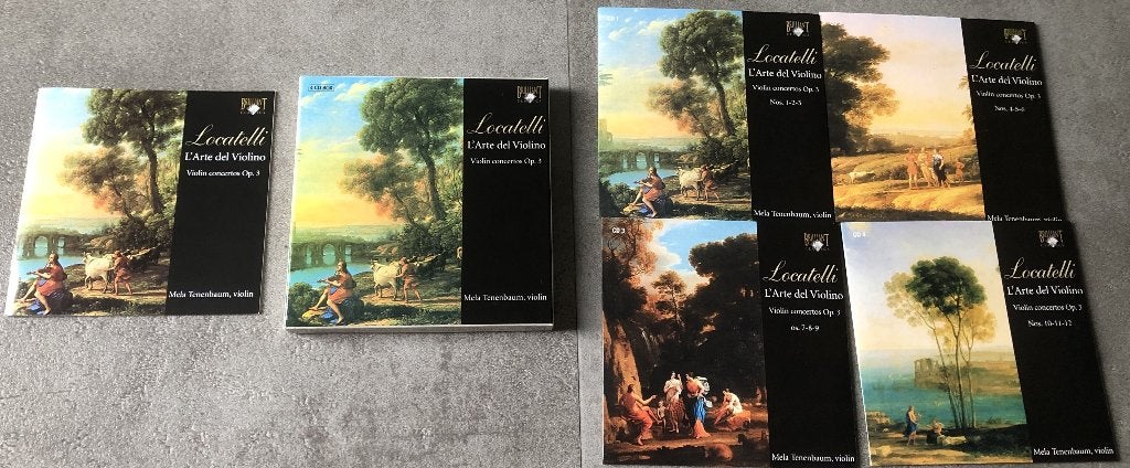 PIETRO LOCATELLI - L'ARTE DEL VIOLINO - 4 CD BOX, Ophalen of Verzenden, Zo goed als nieuw, Opera of Operette, Boxset