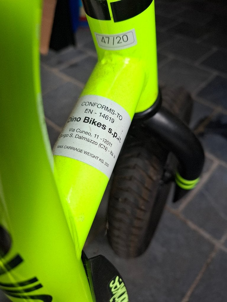 Step Dino Bikes Urban Crossover Yellow, Ophalen, Zo goed als nieuw, Overige typen