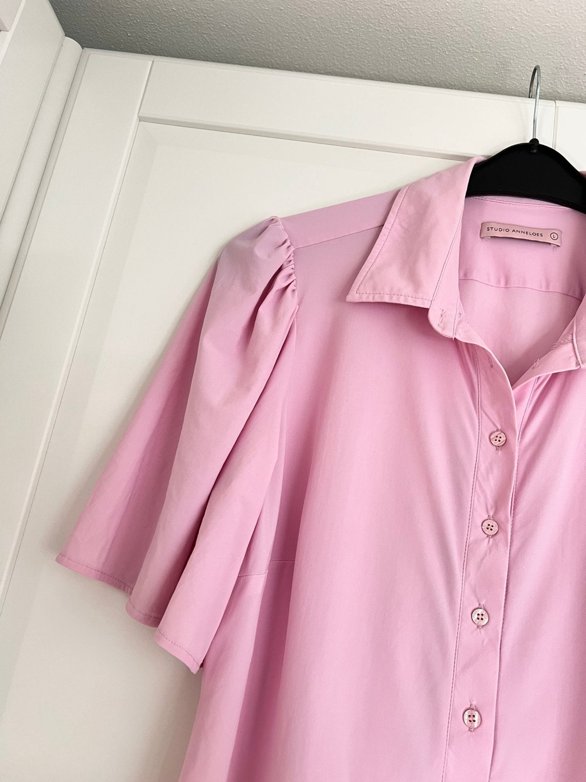 Studio anneloes nomi butterfly blouse L pastel pink travel, Kleding | Dames, Maat 42/44 (L), Ophalen of Verzenden, Zo goed als nieuw