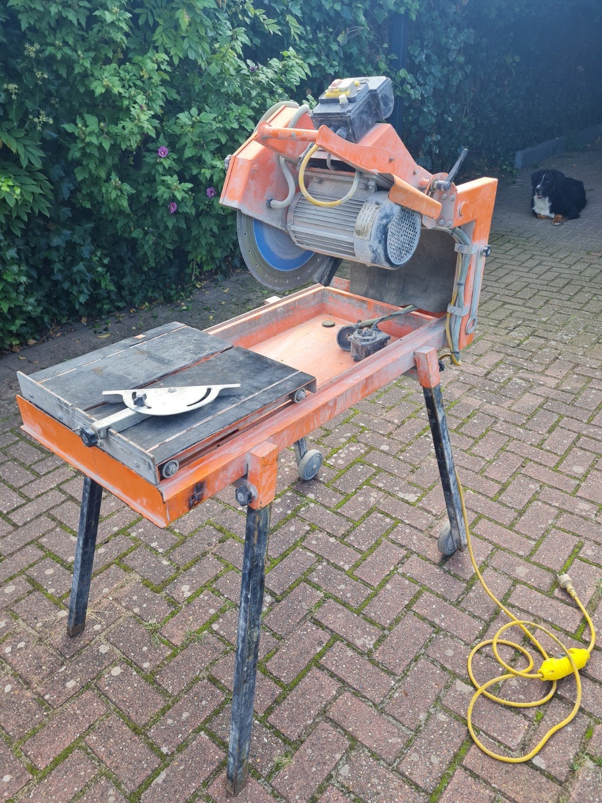 Unica 2016 Steen- en Tegelzaagmachine 2.2kW, Gebruikt, 70 mm of meer, Overige typen, Ophalen of Verzenden