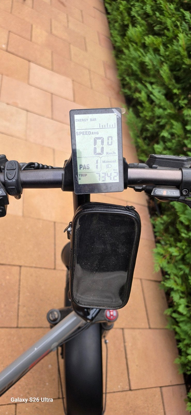RKS E-bike met dikke banden en fietstassen, Zo goed als nieuw, 51 tot 55 cm, 50 km per accu of meer, Ophalen