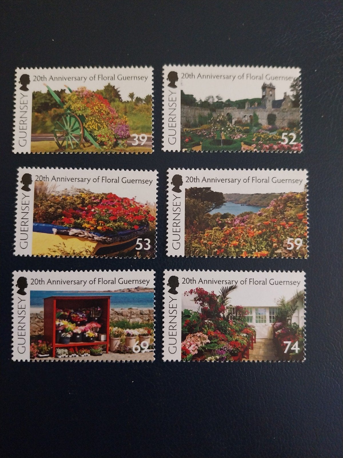 Guernsey 1394-1399 20j flora 2012 postfris mi 8.50 eu, Verzenden, Dier of Natuur