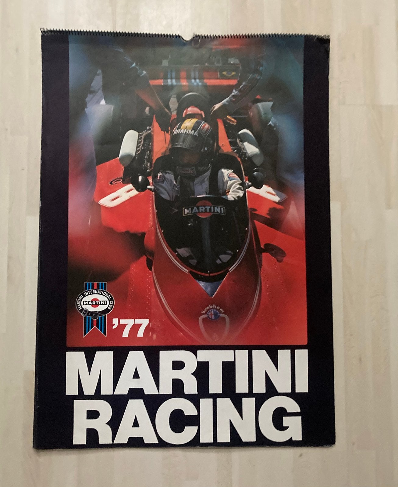 Kalender Martini Racing 1977, Ophalen of Verzenden, Jaarkalender, Zo goed als nieuw