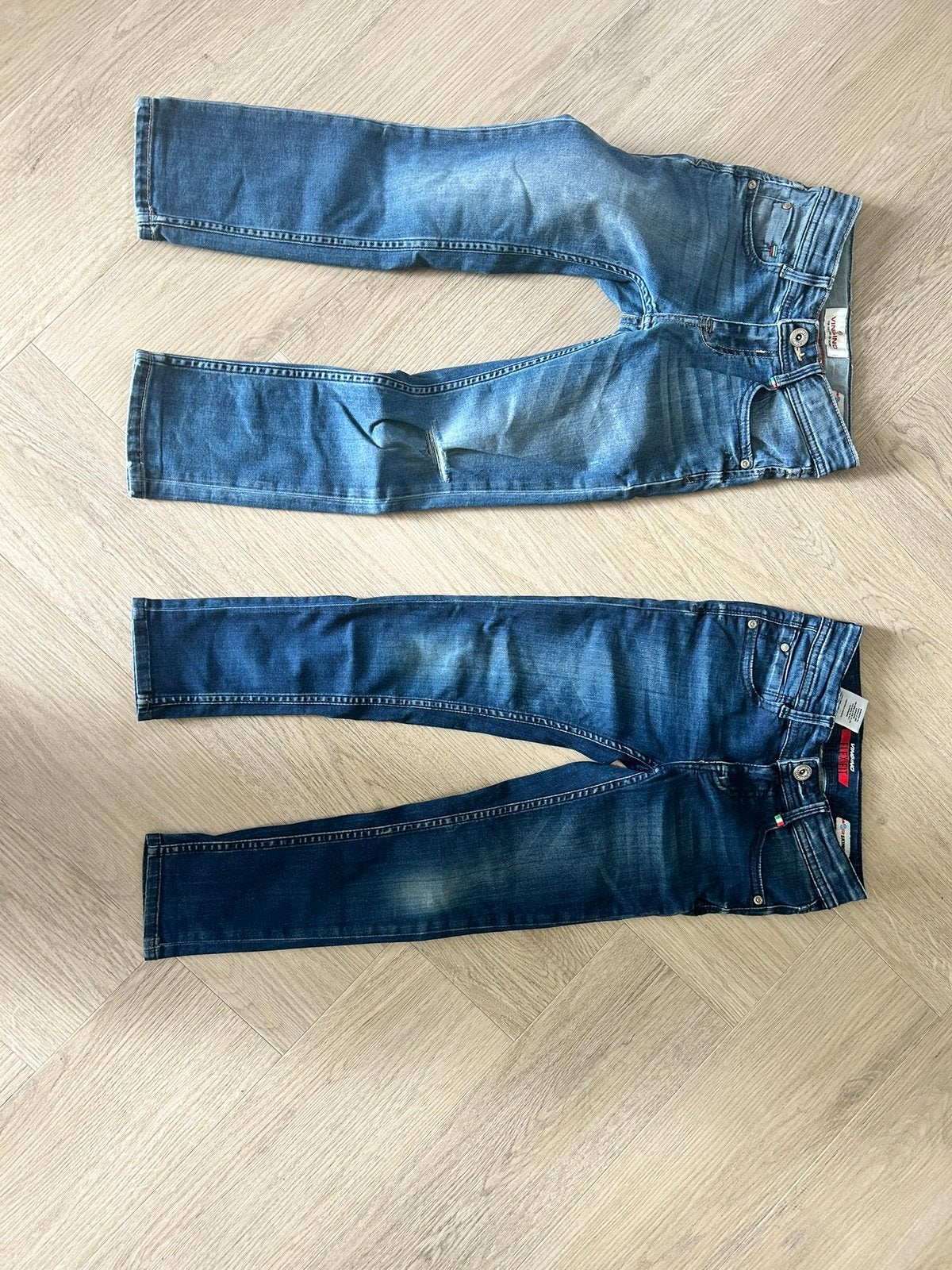 Spijkerbroeken van Vingino maat 116, Ophalen, Gebruikt, Jongen, Broek