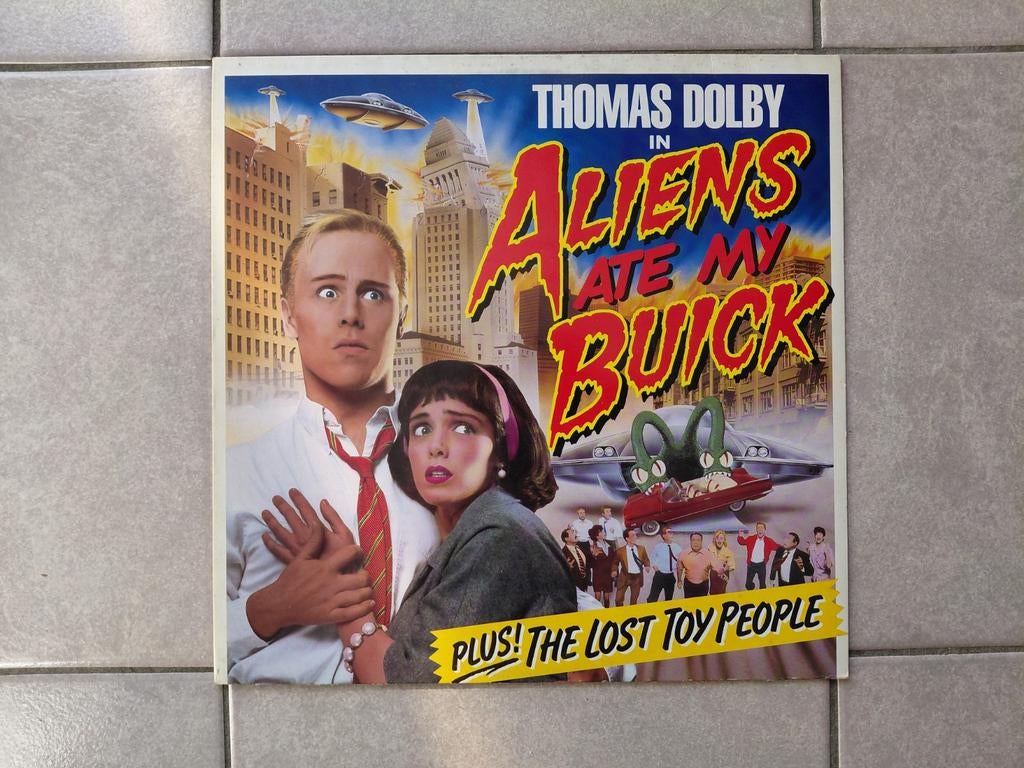 Thomas dolby in aliens ate my buick, Ophalen of Verzenden, Gebruikt, Overige formaten