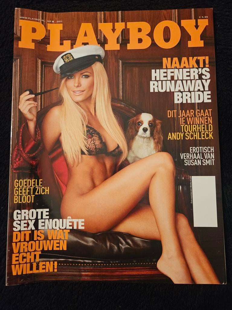 Playboy Magazine Nr. 8 2011 - Crystal Harris, Ophalen of Verzenden, Overige typen