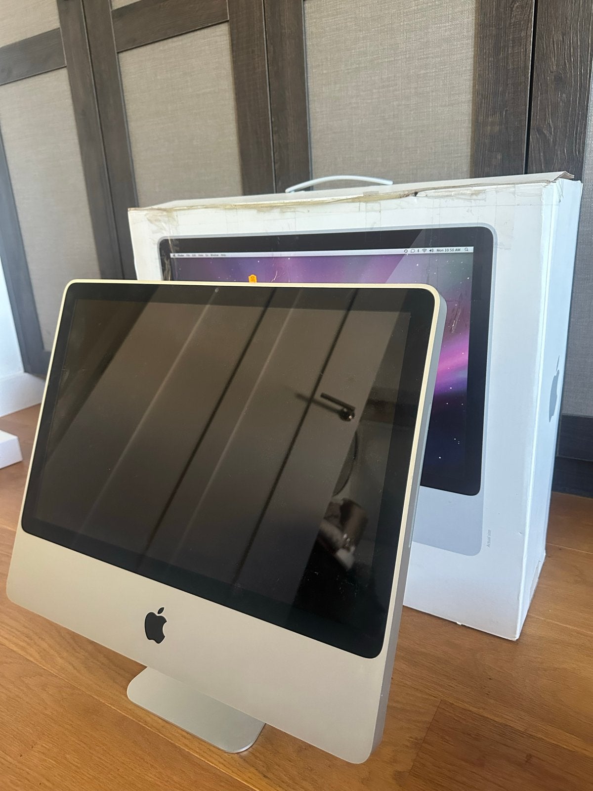 Apple iMac (medio 2009) A1224 - Goede staat, met doos, Computers en Software, Ophalen, Gebruikt, Minder dan 4 GB, Onbekend
