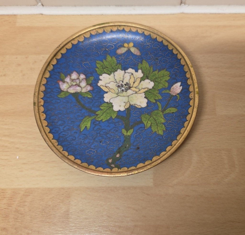 Chinees cloisonné schaaltje, Ophalen of Verzenden