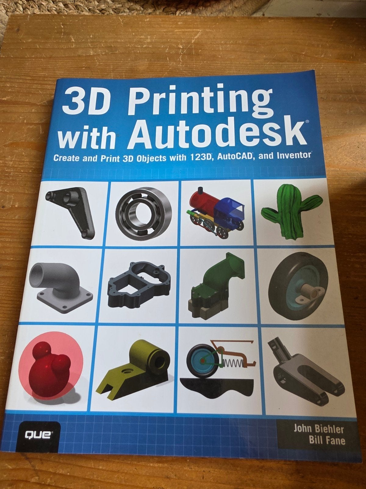 3D Printen met Autodesk: 123D, AutoCAD, Inventor, Ophalen of Verzenden, Zo goed als nieuw, Overige onderwerpen, John Biehler, Bill Fane