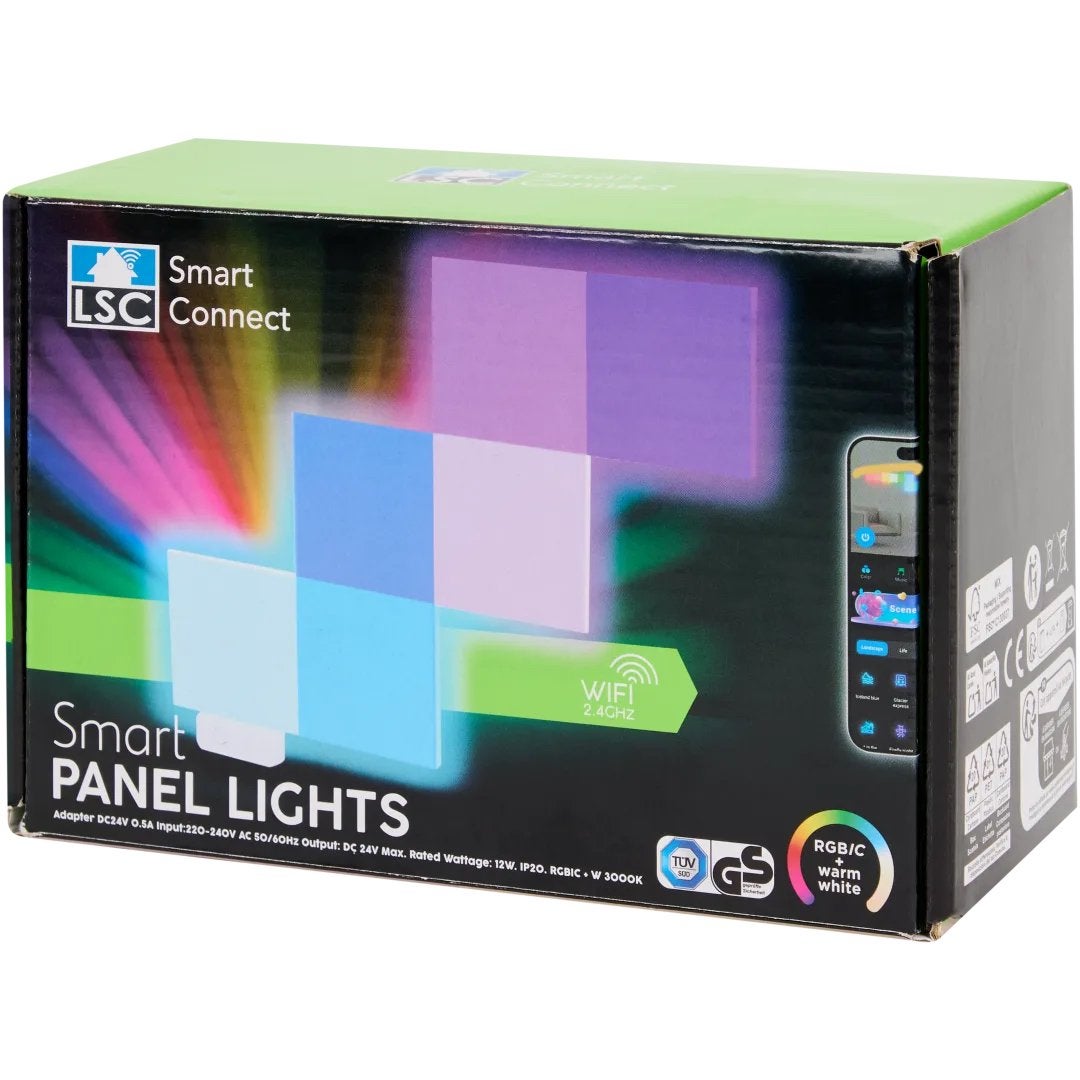 LSC Smart Connect Paneelverlichting RGB/C + Warm Wit, .., Nieuw, ..., Ophalen of Verzenden