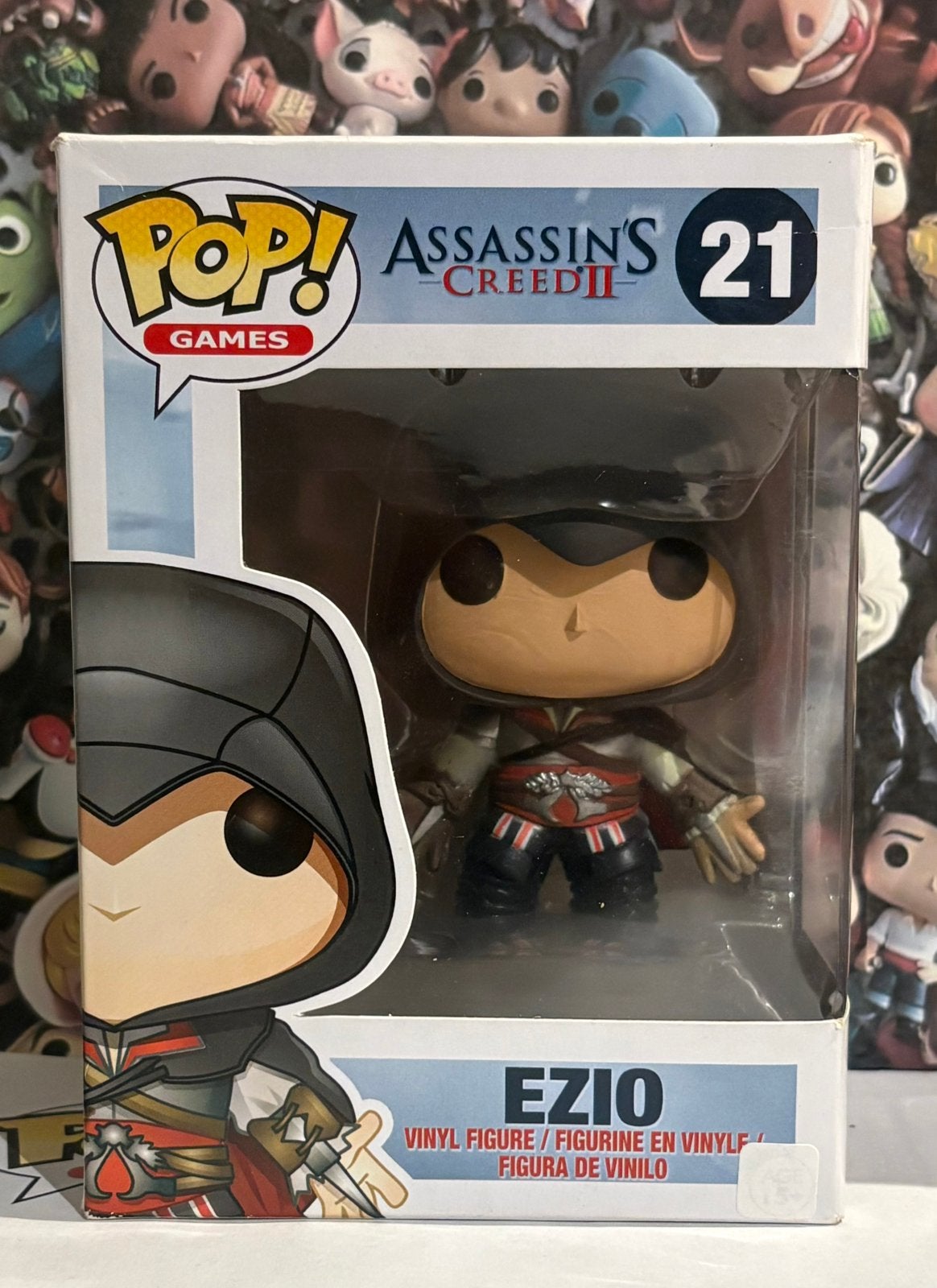 Funko pop black Ezio 21 Assassin’s creed 2 games, Verzamelen, Ophalen of Verzenden, Zo goed als nieuw