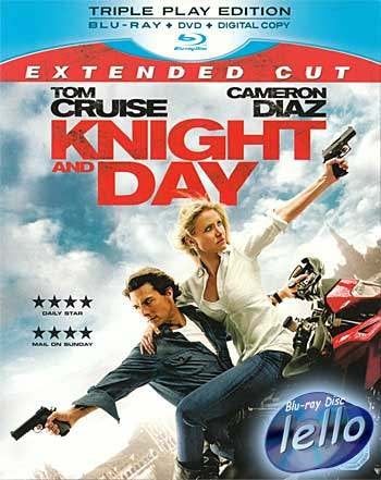 Blu-ray: Knight and Day (2010 Tom Cruise Cameron Diaz) KCiSC, Ophalen of Verzenden, Nieuw in verpakking, Actie