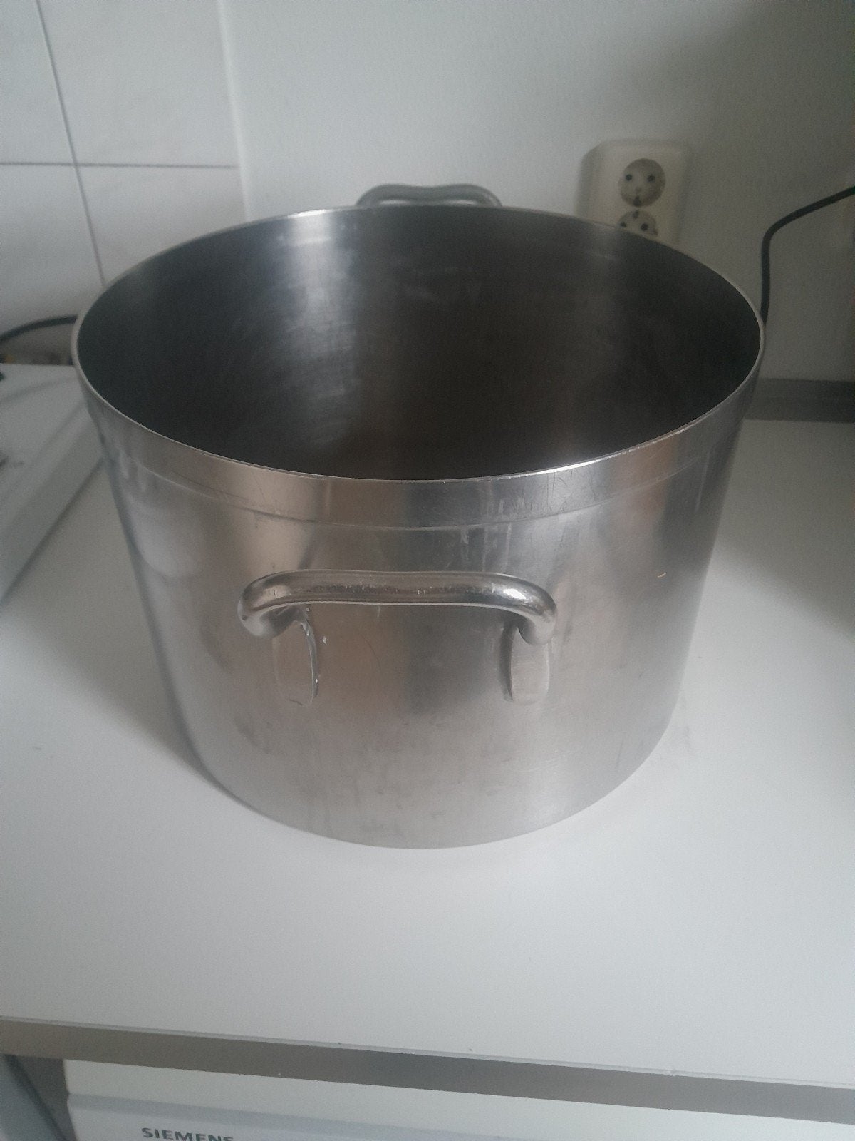 TE KOOP MOOIE GROTE PAN, Ophalen of Verzenden, Zo goed als nieuw, Rvs