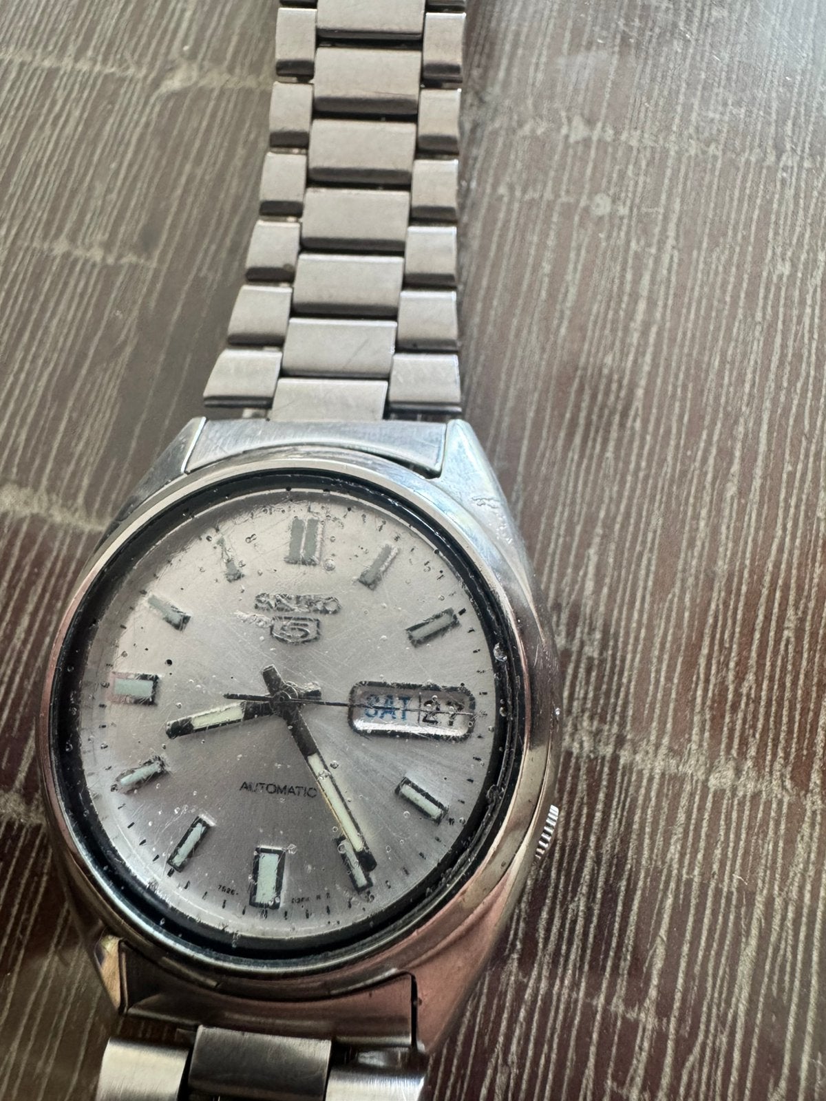 Seiko 5 Automatic – Vintage herenhorloge – Automaat, Ophalen of Verzenden, Staal, Seiko, 1960 of later