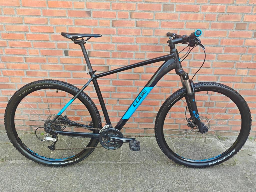 Cube Aim Pro 29er L 3*8 XT SRSuntour xtc nw Schwalbe banden, Overige merken, Hardtail, Heren, Ophalen of Verzenden
