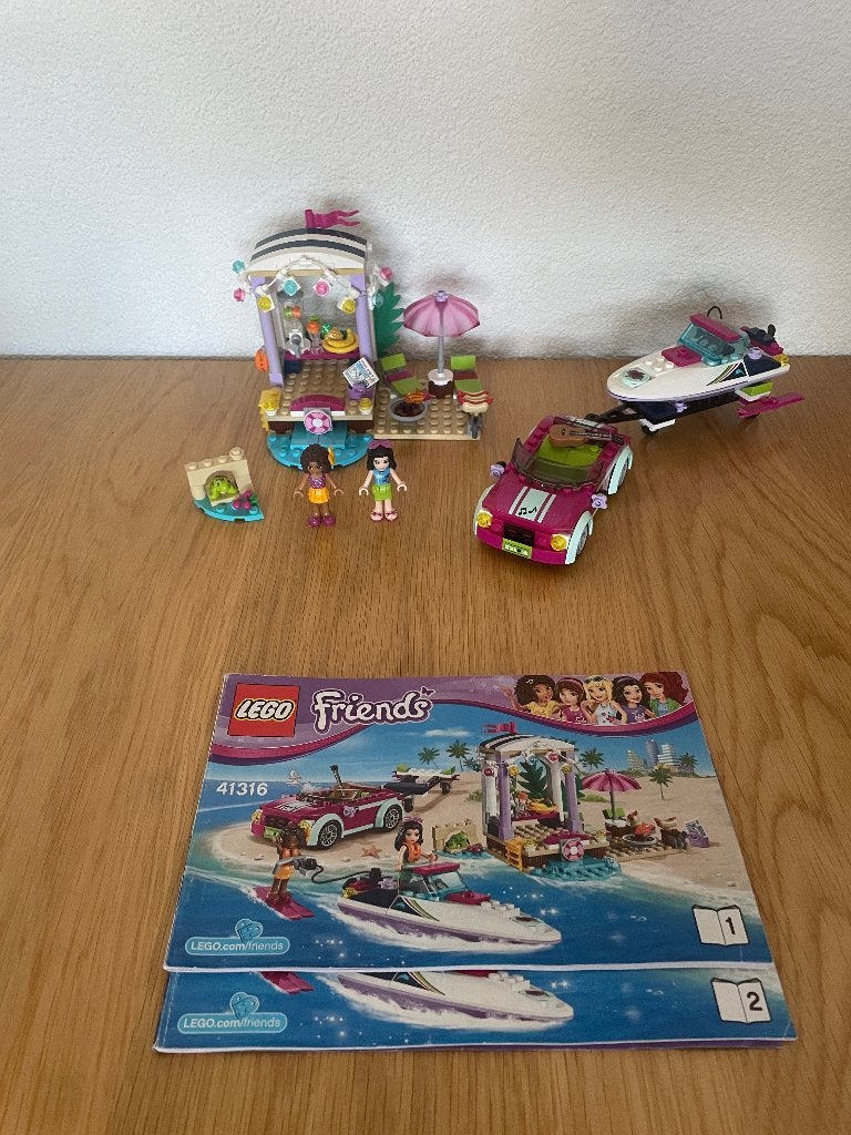Lego Friends Andrea's speedboot transport (41316), Lego, Friends, Ophalen of Verzenden, Zo goed als nieuw