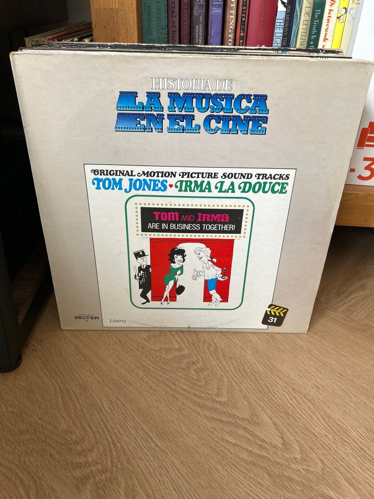 LP: Historia de la Musica en el Cine - Tom Jones / Irma La D, Ophalen, LP, Film en Theater, Gebruikt
