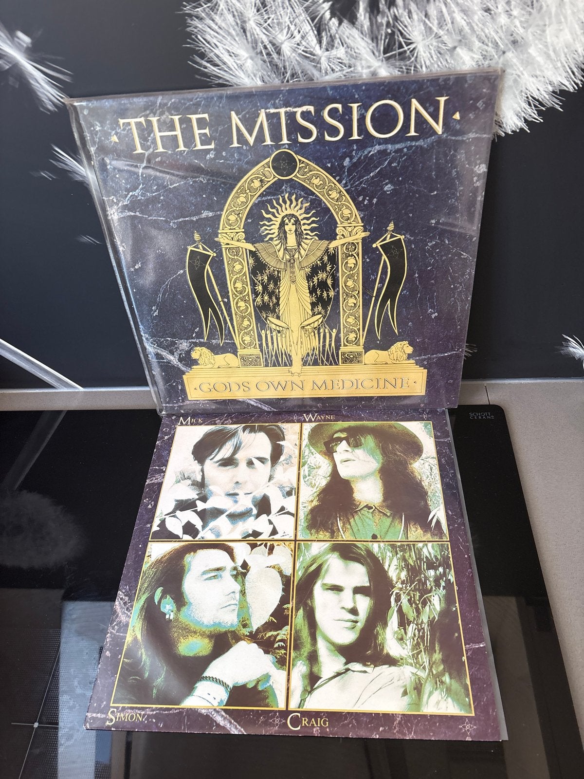 The Mission - Gods Own Medicine LP (1986), LP, Gebruikt, Originele persing, Ophalen of Verzenden