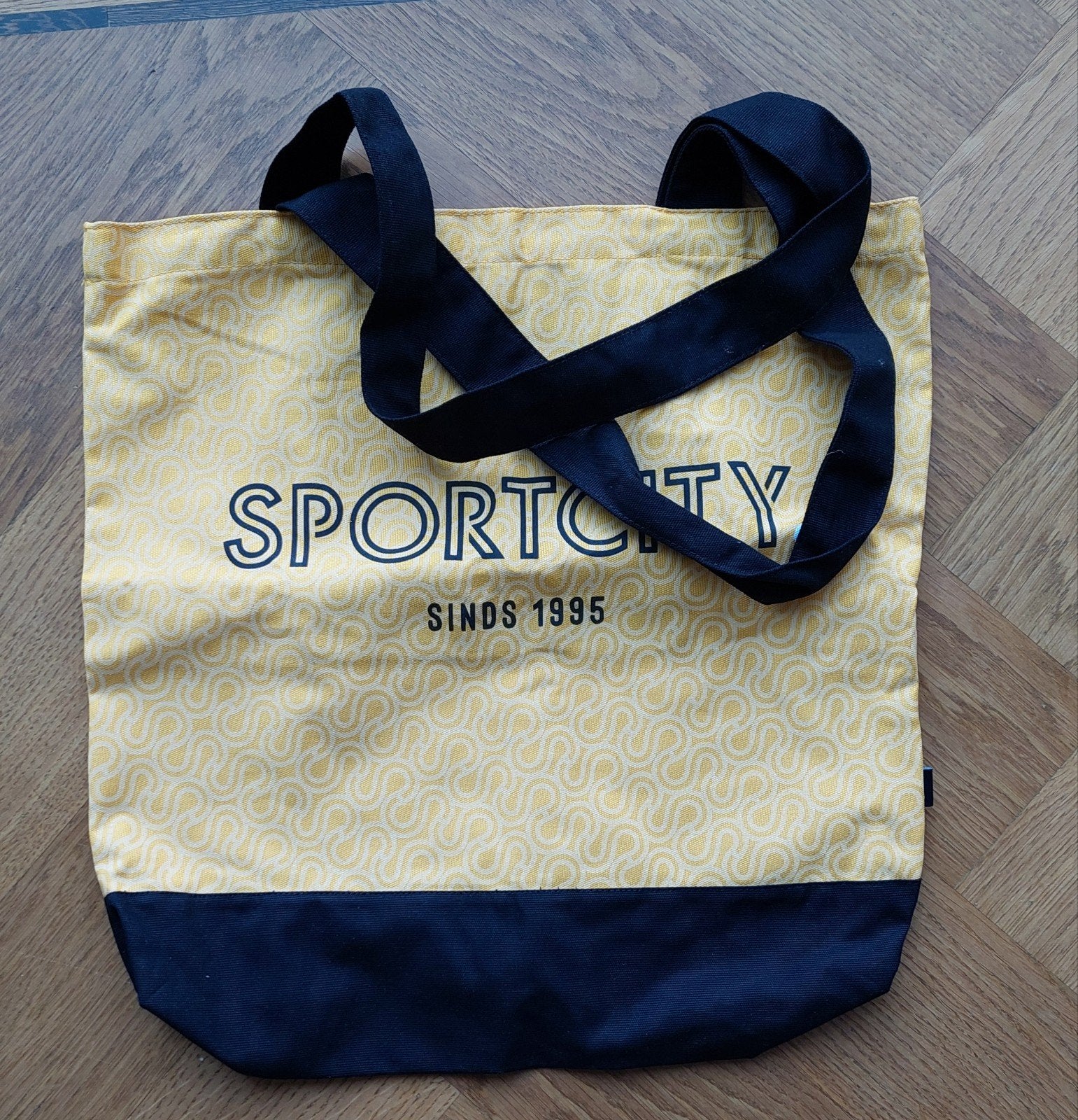 Sportcity Shopper - Geel met Zwart, Ophalen of Verzenden, Nieuw, Geel, Shopper
