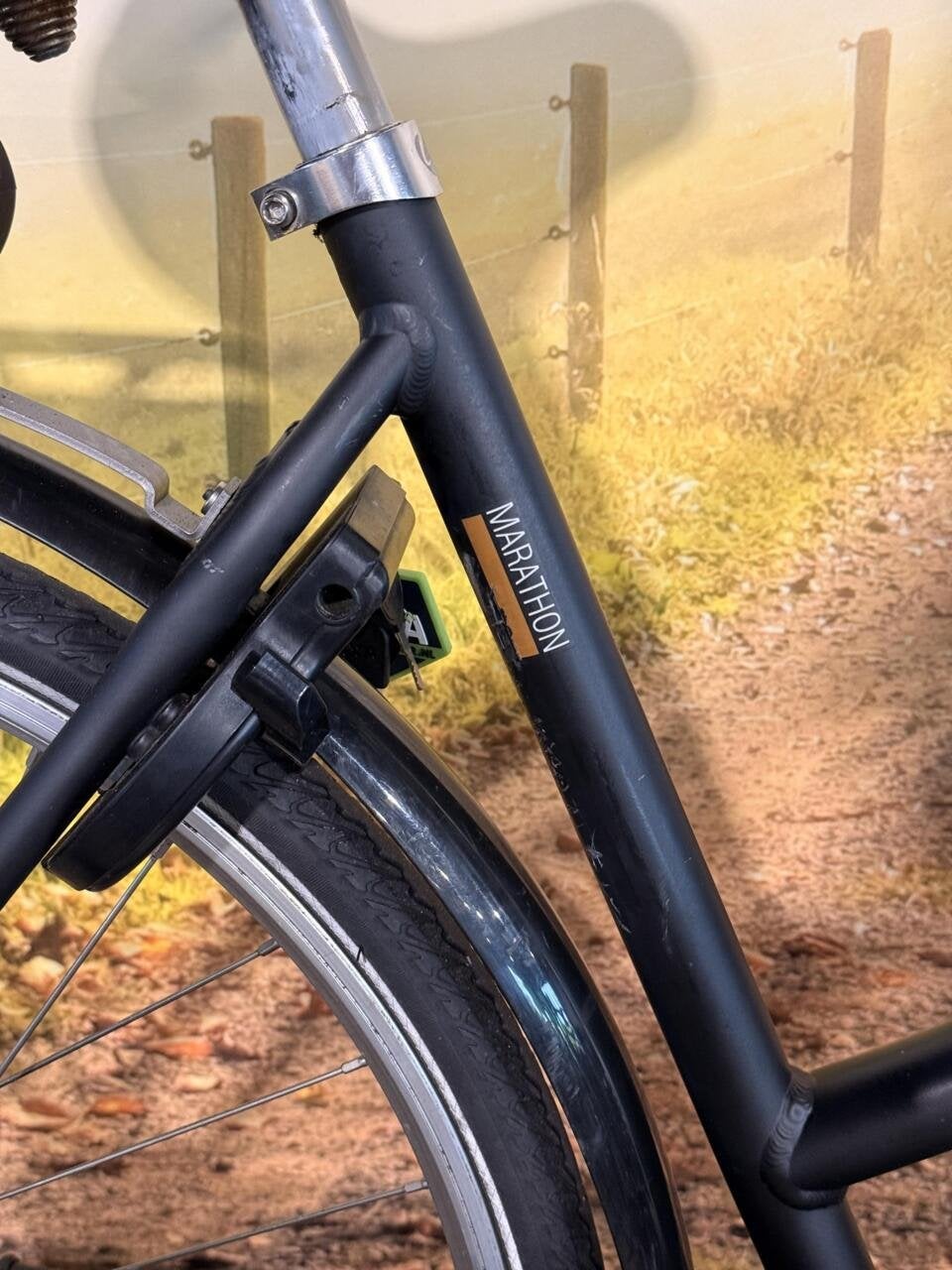 Sparta F7E Marathon elektrische fiets met voorwiel motor MRA, Sparta